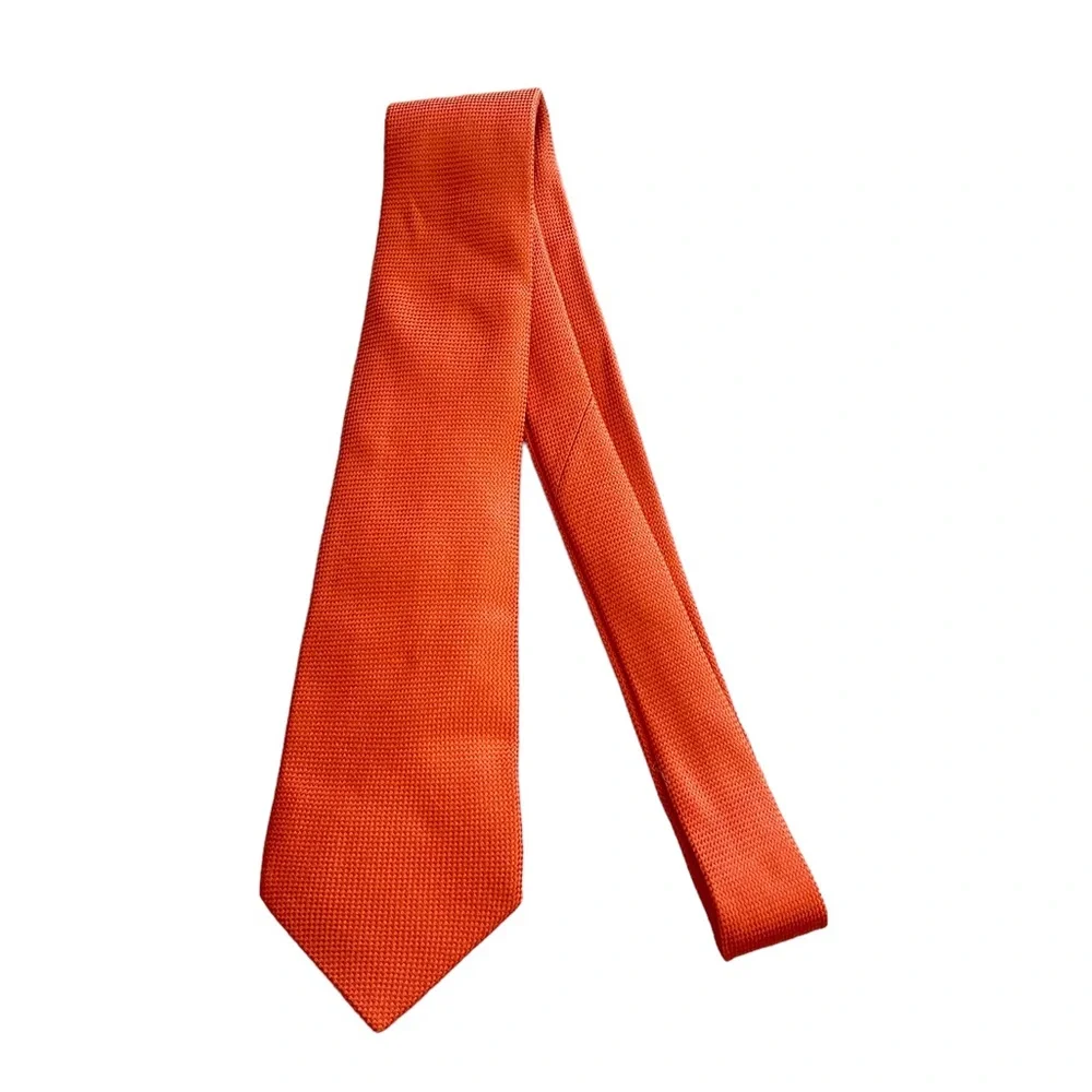 EUC HERMES PARIS 100% Silk Men’s Tie - Picture 2 of 6